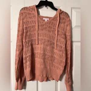 Hooded sweater, worn once, size medium